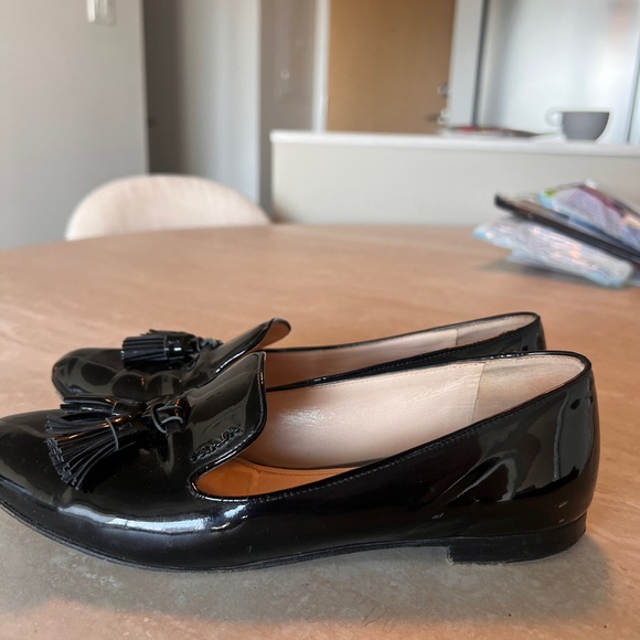 Prada Black Tassel Loafers - Picture 4 of 8